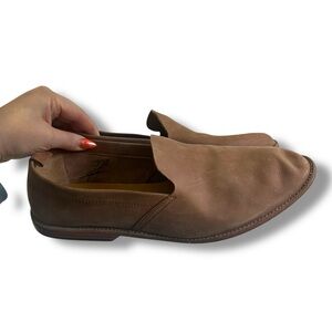 Men’s Adelante The Viento Tan Suede Leather Loafers Size 9.5